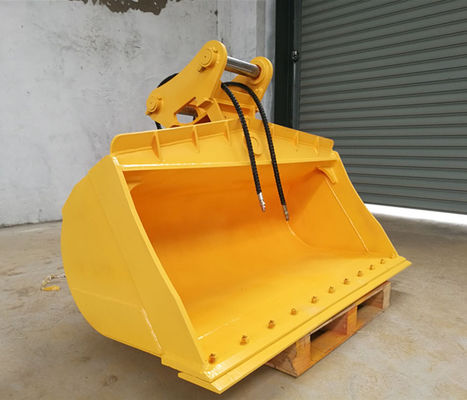 PC400 Aanpassen graafmachine Tilt Bucket 40Ton OEM 1.6M3 Tilt Reiniging Graafmachine Bucket Hot Sale HARDOX 450 Bucket