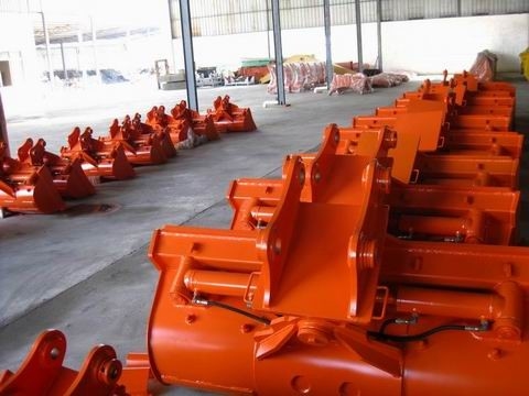 CAT325 Grote capaciteit Tilt Bucket 25Ton Op maat gemaakte 1.2M3 Excavator Tilt Reiniging Bucket Factory Direct Sale