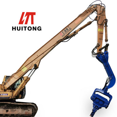 Heavy Duty Versterkt Piling Boom Fit 30-38Ton Graafmachine CAT330 PC350 SH300 SH330 voor Foundation Piling Solar Post & Construction Pile Works