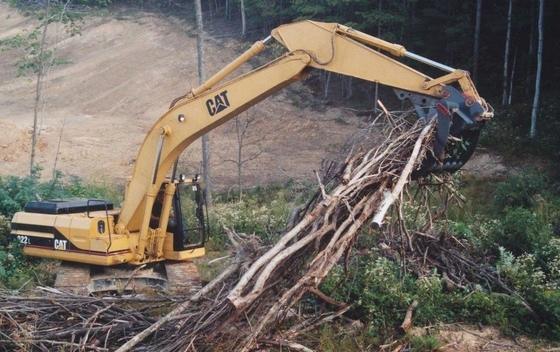 Bosbouw 13 Ton Excavator Brush Rake For-Wegenbouw