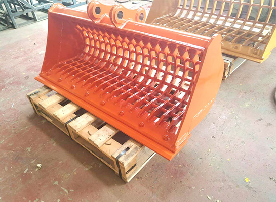 22 ton PC220 Op maat gemaakte Q355B graafmachine emmer 1.1M3 skelet emmer voor het reinigen van blikken