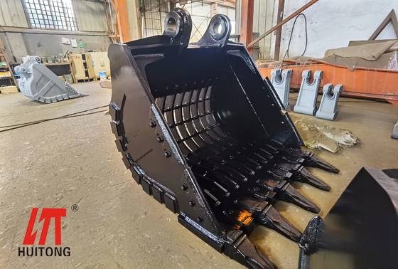 Q355/NM400/HARDOX 450 Op maat gemaakte graafmachine emmer CAT315 0.5M3 Skelet emmer