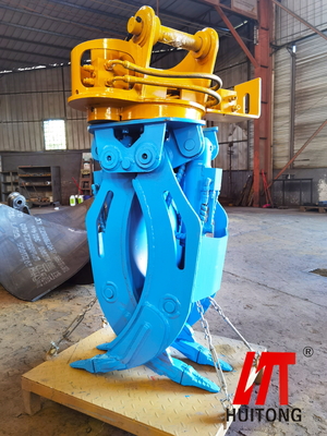 De Gehechtheid van kettingzaagmini hydraulic timber grapple excavator