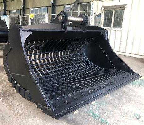 2.2M3 graafmachine zeef emmer voor 45 ton graafmachine tranche reiniging skelet emmer fabriek directe verkoop bijlage