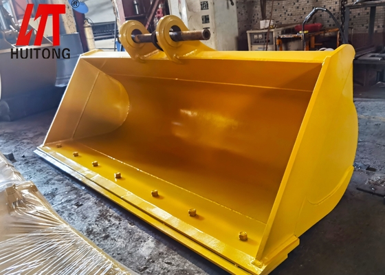 Gepersonaliseerde gele zwarte graafplaat met sterkte Q355B NM400/450/500