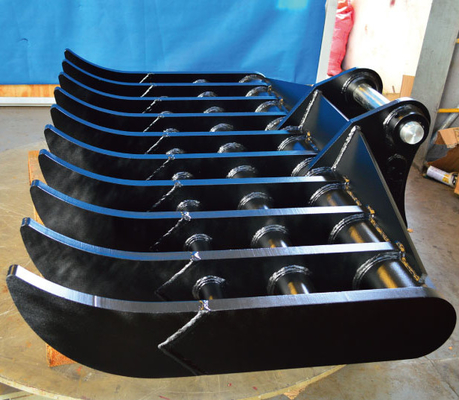 Grondborstel voor graafmachines 16T CAT315 Bouwbedrijf Graafmachine Rake Fabriek Geproduceerd Direct Verkoop