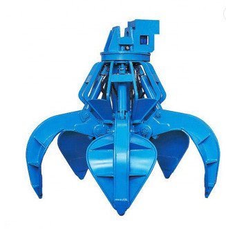 30 ton aangepaste oranje schil emmer roterende hydraulische oranje schroothoop emmer bouwmachines aanhangsel met fabrieksprijs