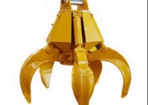 Gepersonaliseerde Hydraulische Oranje Schil Grijp Demolitie Metalen Schroot Grijp Voor 5-60 ton graafkraan Gebruik