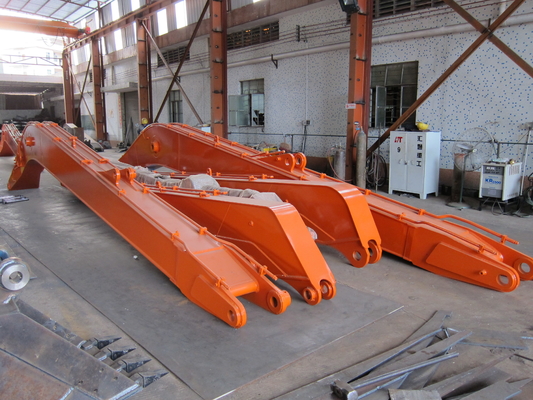 Geel Q355B Long Reach Excavator Boom voor mijnbouw Demolition ISO 9001 gecertificeerd
