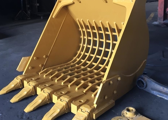 100% NUWE graafbak op maat Grote capaciteit voor een graafbak van 35 ton Skelettekop Graafbak