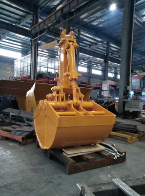 De Emmerbackhoe Clam Mechanical Grab Bucket van 5.0CBM Clamshell