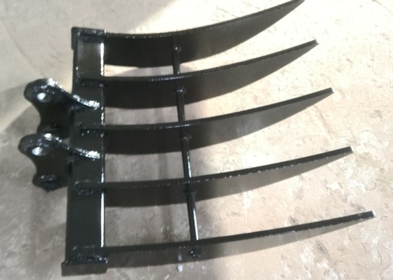 Hoogwaardige OEM graafmachine Grondborstel 12T CAT312 Op maat gemaakte rek