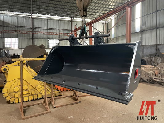 Op maat gemaakte graafmachine schoonmaak emmer graafmachine 12ton graafmachine 0,5m3 PC120 CAT312 voor onderhoud van de weg