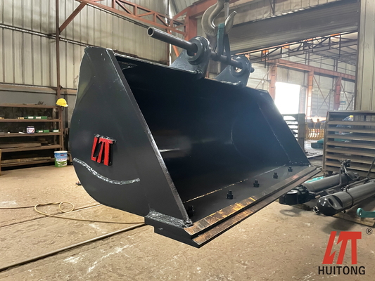 OEM Graafmachine Graafbak Voor Graven / Graven / Schoonmaken Geel / Zwart Of Zoals Klanten Vereisen