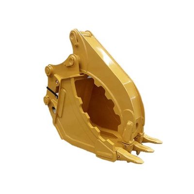 OEM 30Ton aangepaste grote capaciteit graafmachine duim emmer voor CAT330 Grijp bevestiging Q355B / NM400 / HARDOX 450