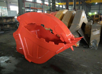 OEM 30Ton aangepaste grote capaciteit graafmachine duim emmer voor CAT330 Grijp bevestiging Q355B / NM400 / HARDOX 450