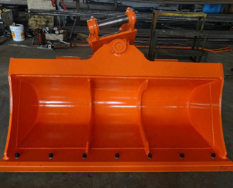 Custom Steel Excavator Tilt Bucket met verstelbare openingscapaciteit 0.1-0.75 CBM