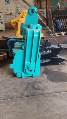 Mini Excavator Vibratory Hydraulic Pile-Hamer voor 6 van de Bladmeters Stapel