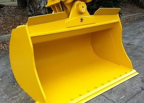 Rode graafmachine kantel emmer aangepast openingsbreedte voor de behoeften van de klant