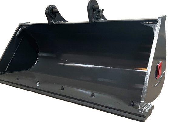 Kracht Gele/Zwarte graafmachine Graafbak 0,1-4 Cbm Capaciteit voor zware werkzaamheden