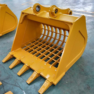 5 ton graafmachine Geschikt Q355/NM400/HARDOX 450 Skeleton Bucket voor Mini Bobcat Graafmachine 0.2M3 Grote capaciteit Sieve Bucket