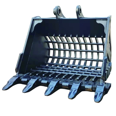 Q355B Op maat gemaakte PC200 graafmachine emmer 0,9M3 Skelet emmer voor grachtenschoonmaak