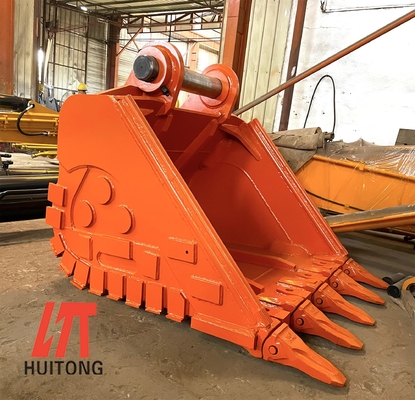 Versletenheidsbestendige NM400 Steel Heavy Duty Excavator Bucket Of 16 Ton Machines