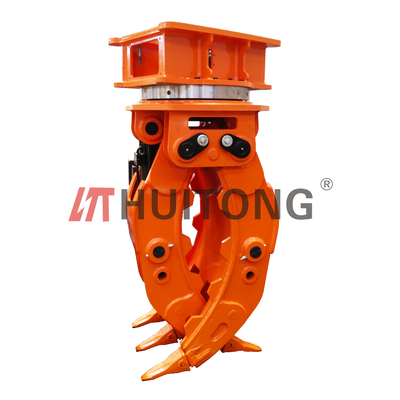 36 ton graafmachine 360 roterende hydraulische type loggrepple aangepast controle houtgrepple product