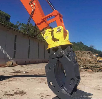 36 ton graafmachine 360 roterende hydraulische type loggrepple aangepast controle houtgrepple product