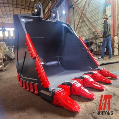 Graafmachine HD Bucket Heavy Duty Bucket Factory Price Construction Machinery Parts Versterkte rots emmer voor CAT SH