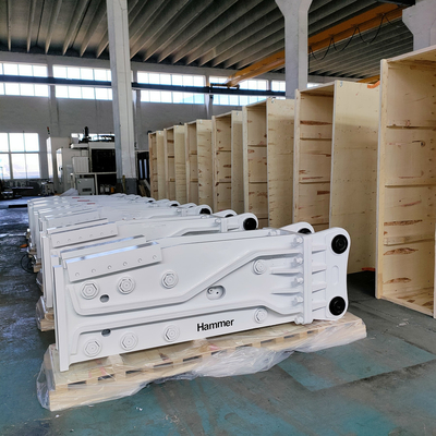 200-1500 kg Hydraulische breekhamer voor het breken van rots / beton