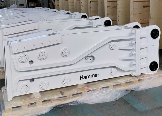 Q345B hydraulische de Brekergehechtheid van de Hamerrots voor Graafwerktuig Breaker Digger