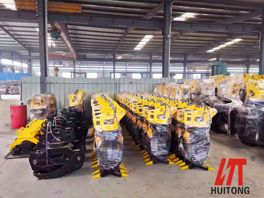 Graafmachine Hydraulische Oranje Peel Bucket 5Ton Graafmachine Op maat van hoge kwaliteit Oranje Grijp met Facoty Direct Sale Prijs
