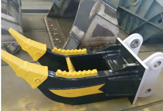 HUITONG Graafmachine Aanhangsel Krachtige Graaf Ripper Bulldozer Rots Soil Ripper voor 3-75 ton Graafmachine SY335 PC200