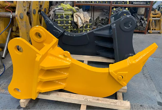 HUITONG Graafmachine Aanhangsel Krachtige Graaf Ripper Bulldozer Rots Soil Ripper voor 3-75 ton Graafmachine SY335 PC200