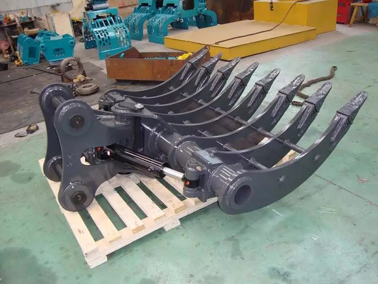 Graafmachine Rake Grondgraver 3T Mini Graafmachine Op maat gemaakte Graafmachine Root Rake Aanhangsel Fabriek gemaakt Hot Sale