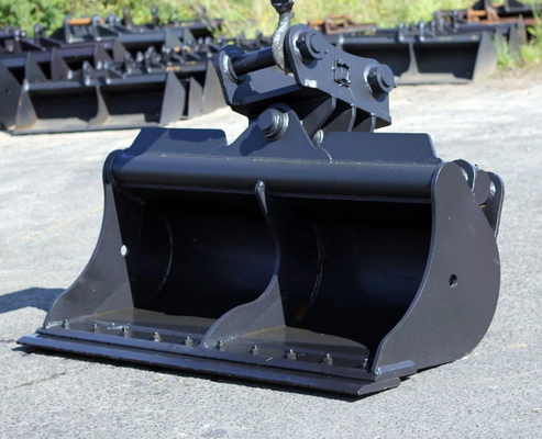 Graafmachine Aanhangsel Tilt Digging Bucket Voor 5-45 ton Graafmachine Hydraulische Tilting Bucket