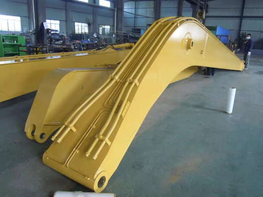 Extended Reach Excavator Booms Q355B Q420/550/690 OEM Geel 10-30 meter