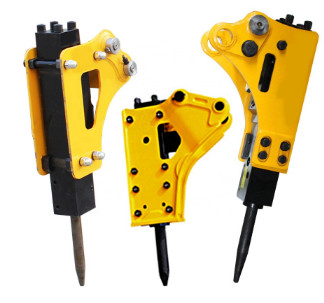 Breaking Rock / Concrete Function Excavator Hydraulische hamer met aanvaardbare OEM 100%