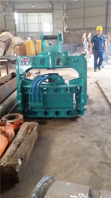 15Ton graafmachine Hydraulische stapelhamer met vicearm graafmachine bevestigingen Piling Driver voor bouwmachines bevestiging