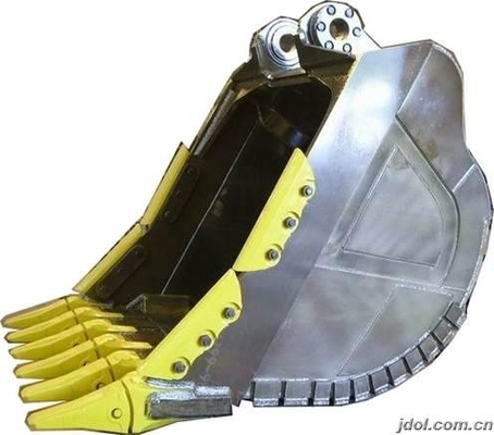 Versletenheidsbestendige NM400 Steel Heavy Duty Excavator Bucket Of 16 Ton Machines