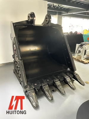Op zwaar werk berekend het Kruippakjegraafwerktuig Bucket For R150 R200 R220 van de grondwerkenbouw